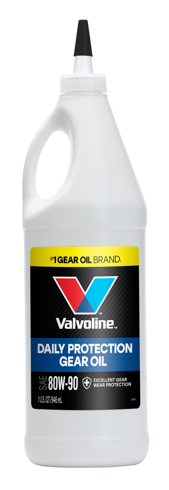 Valvoline Daily Protection 80W-90 gear oil, 1 quart squeeze bottle